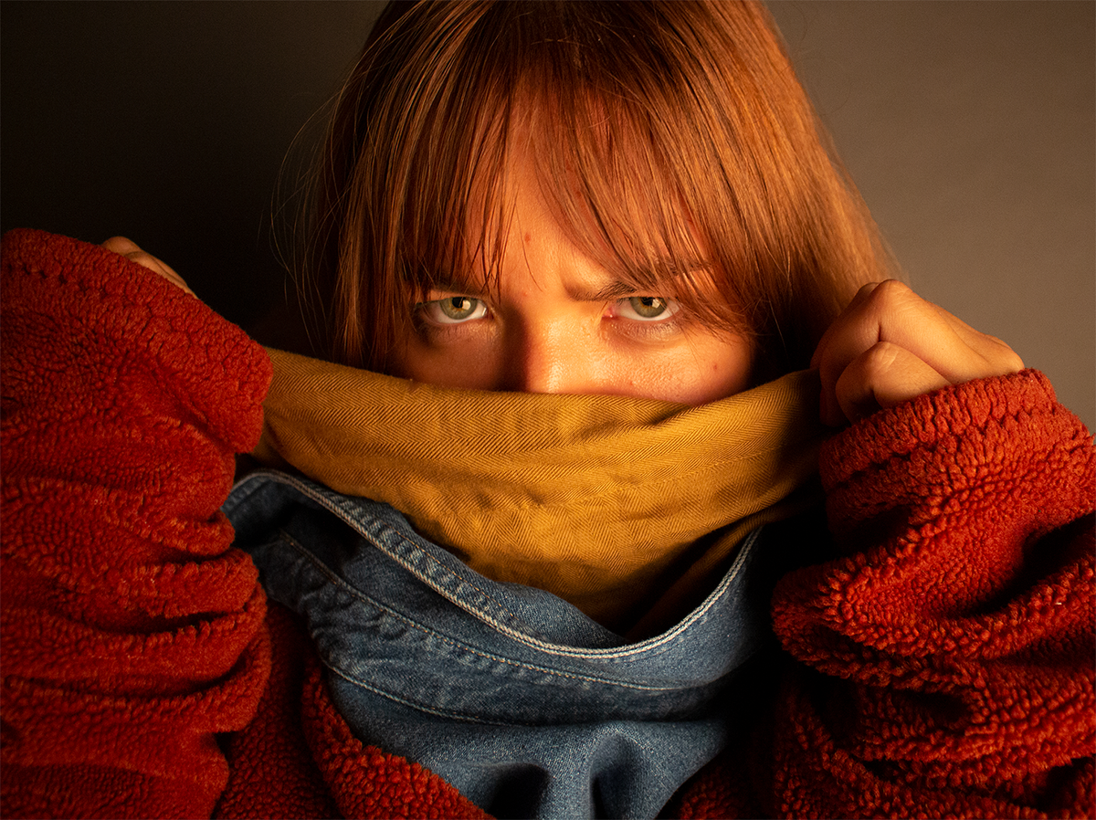 Studio Portrait of Girl